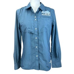 Simms Guide Shirt M Fishing Wolf Creek Angler
Hiking Outdoor Peeal Snap Western